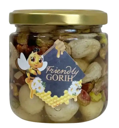 Ассорти LUXURY с акациевым медом 200 мл/250 г Ассорти LUXURY с акациевым медом 200 мл/250 г