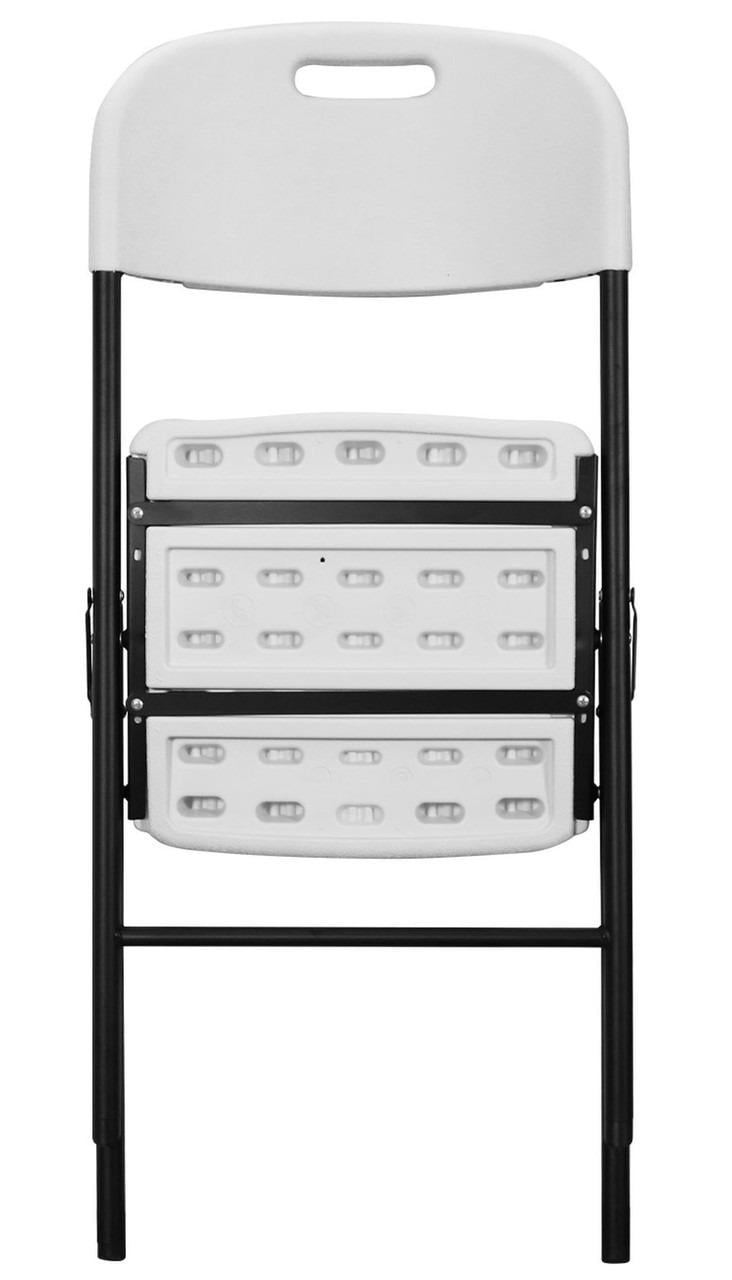 Стул складной Knox пластик Белый - фото 3