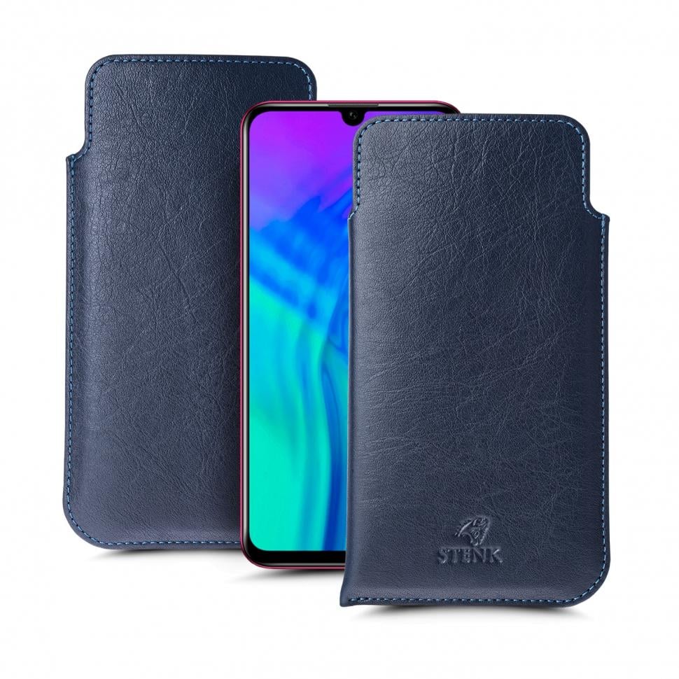 Футляр Stenk Elegance для Huawei Honor 20i Синий (65949)