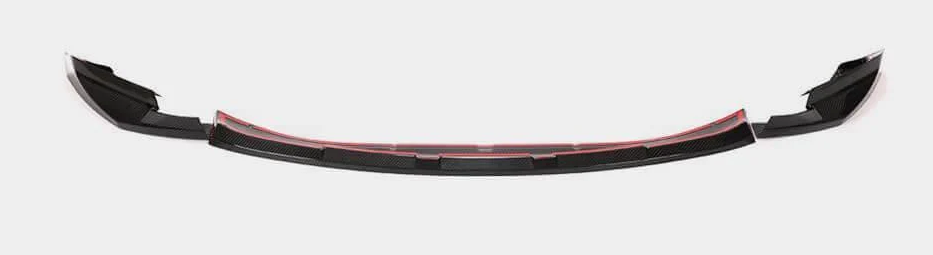 Накладка на передний бампер DDCarbon V3 для G82/G83/BMW 4 серия G22/23/26 2020- карбон (136821)