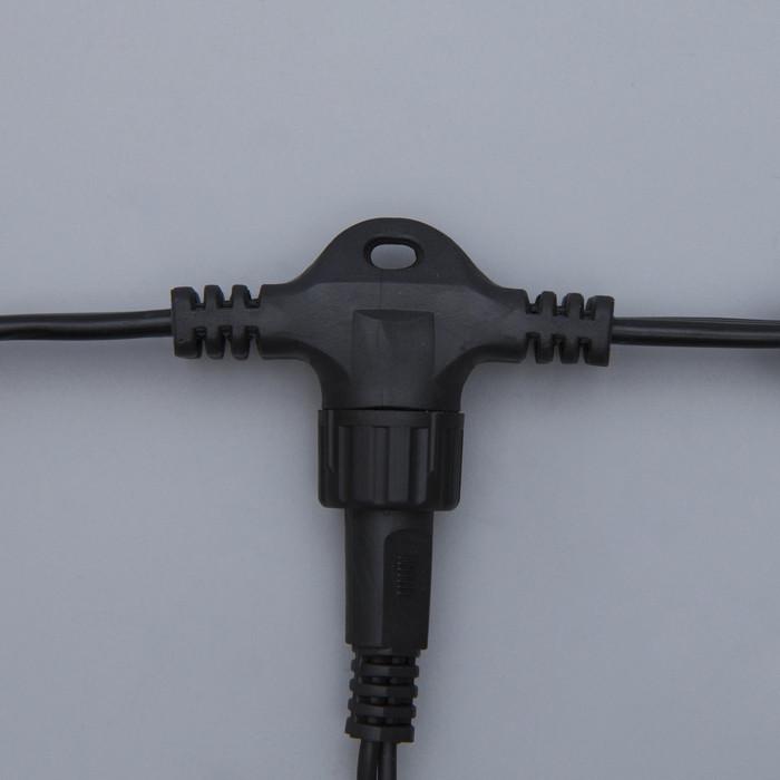 Гірлянда вулична з flash мерехтінням Alphatrade Premium Штора 3x3 м 480 LED Чорний/Холодний білий (120223) - фото 2 Гірлянда вулична з flash мерехтінням Alphatrade Premium Штора 3x3 м 480 LED Чорний/Холодний білий (120223) - фото 2