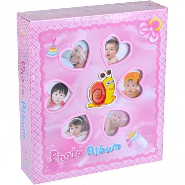 Фотоальбом детский 6258 40 фотографий 13x18 см Розовый