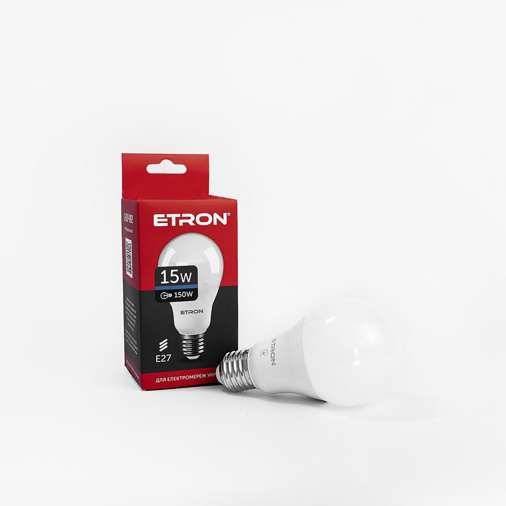 Лампа LED ETRON Light 1-ELP-092 A65 15W 6500K E27