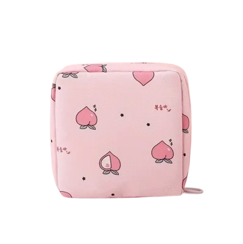 Косметичка-органайзер женская PinkPeach для гигиенических средств 12х12х4 см Розовый (2256875329)