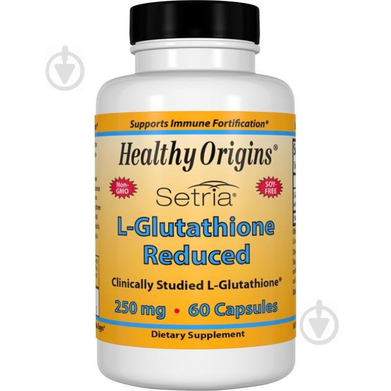 L-Глутатион Healthy Origins Setria 250 мг 60 капсул (HO41333)