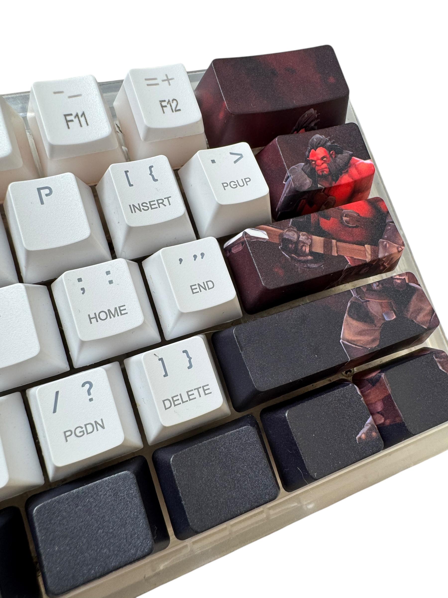 Набор кейкапов Axe Dota 2 - фото 2 Набор кейкапов Axe Dota 2 - фото 2