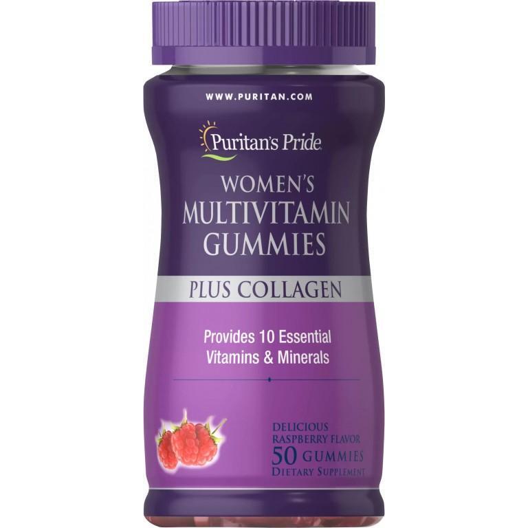 Мультимитамины Women's Multivitamin Gummies Plus Collagen 50 Gummies Мультимитамины Women's Multivitamin Gummies Plus Collagen 50 Gummies