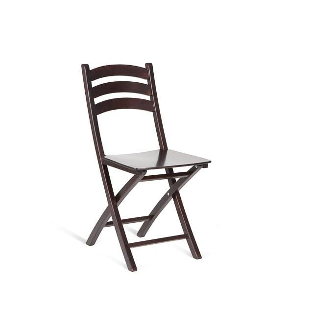 Стілець дерев'яний Alfa розкладний 41х87 см Венге (30328678)
