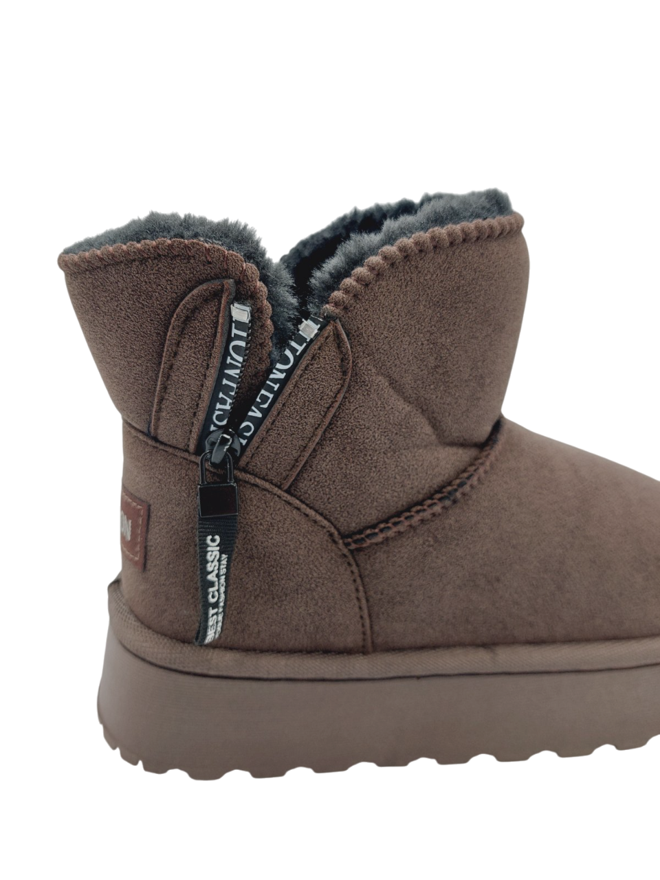 Угги женские Fashion 5762755/37 р. 37 Коричневый - фото 4 Угги женские Fashion 5762755/37 р. 37 Коричневый - фото 4