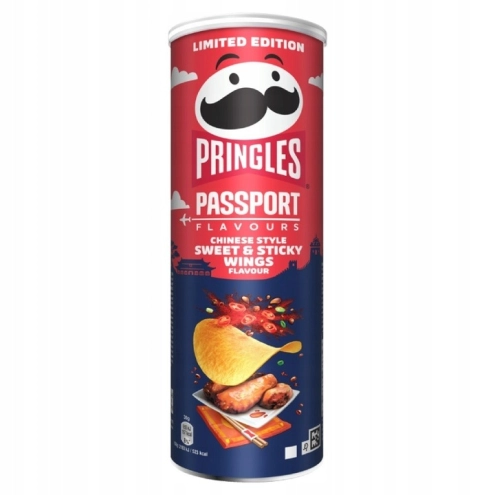 Чипси Pringles Passport Chinese Style Sweet&Sticky Wings 165 г