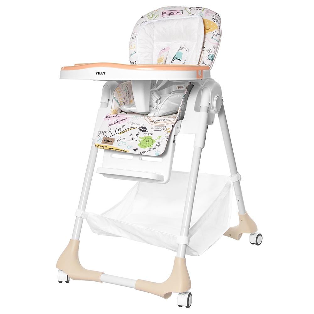 Стільчик для годування TILLY Baby Bistro Beige (T-641/2) - фото 1 Стільчик для годування TILLY Baby Bistro Beige (T-641/2) - фото 1
