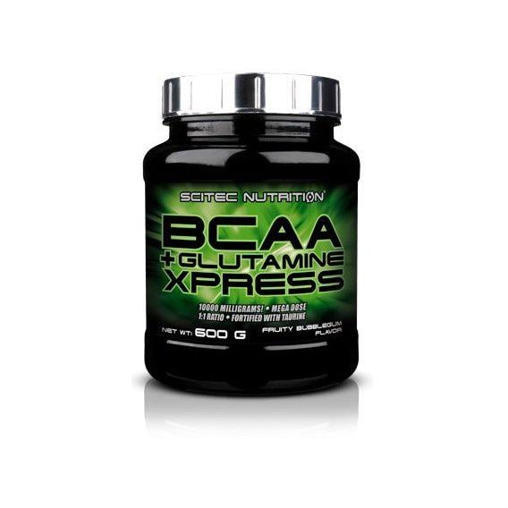 Амінокислота BCAA для спорту Scitec Nutrition BCAA з гlutamine Xpress 600 г 50 порцій Apple