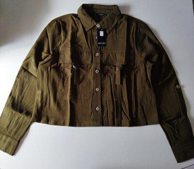 Жіноча сорочка-піджак у модному утилітарному стилі р. 38 - фото 7