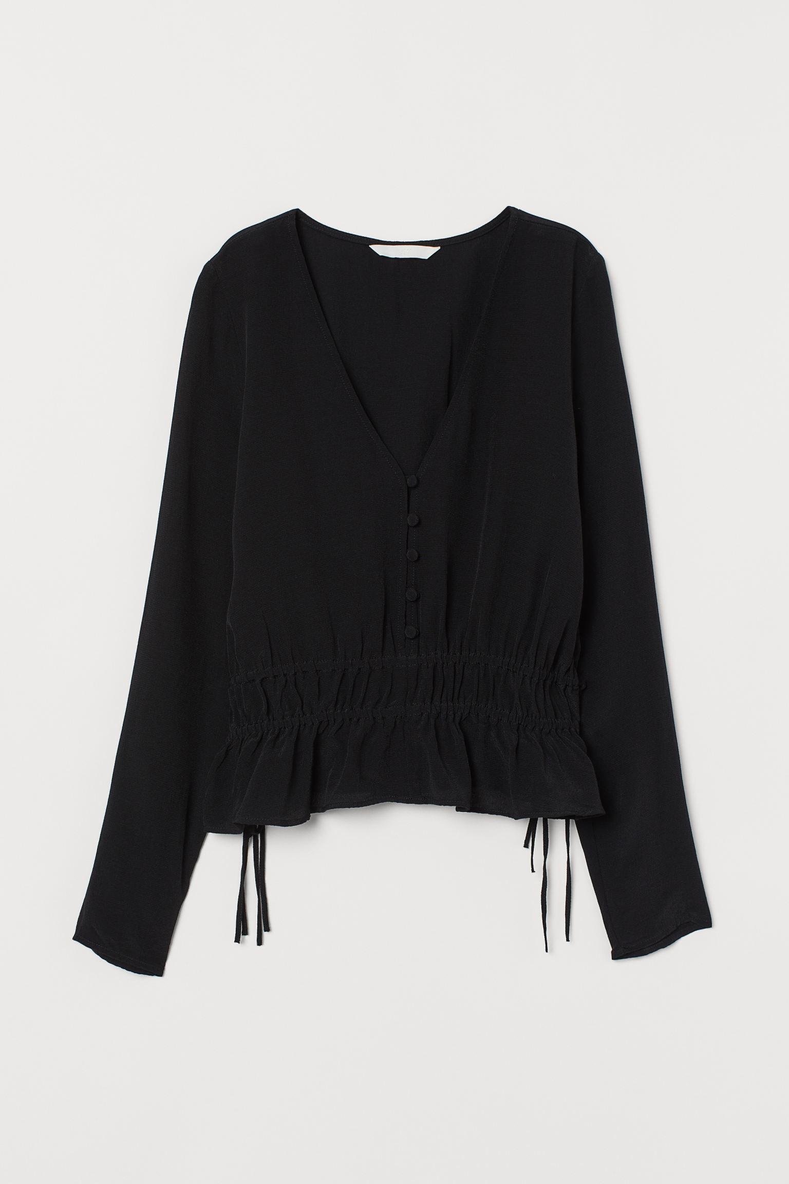 Блуза р. 42 Черный (7844850RP7)