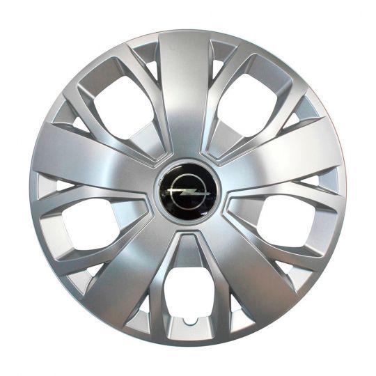 Автомобильные колпаки SKS 420 R16 с логотипом Opel 4 шт. Серебристый