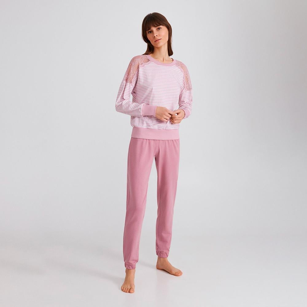 Комплект домашній жіночий Ellen XXL Рожевий (LPK 0781/01/01)