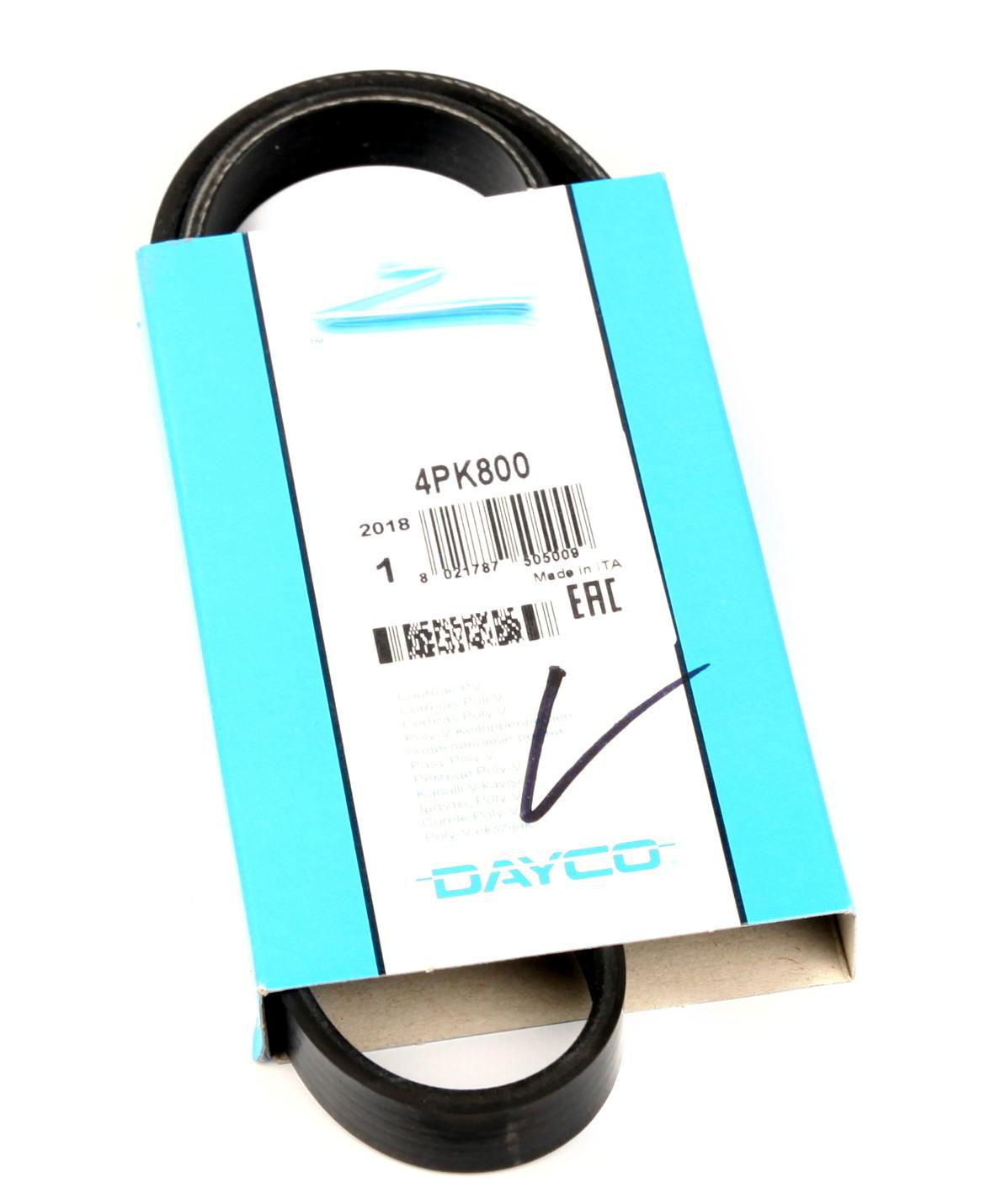 Ремень генератора DAYCO для Honda Civic VI/Nissan Primera 1.4-1.6 16V 94-01 (4PK800)