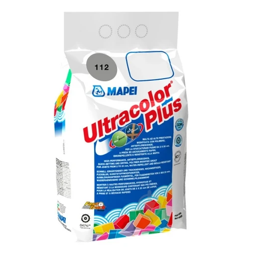 Фуга для швов Mapei Ultracolor Plus 112 2 кг Титан (000015120)
