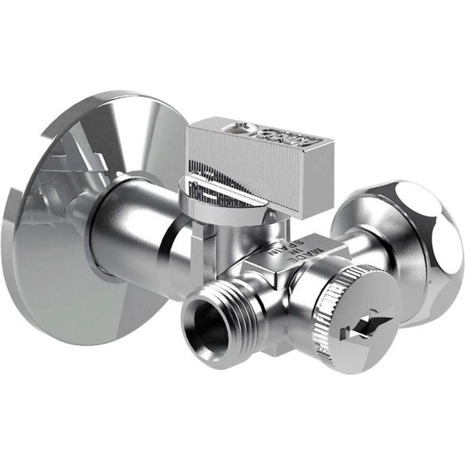 Кран шаровой угловой двойной ARCO 1/2x3/4x3/8" DUAL29 (GSR-000019854)