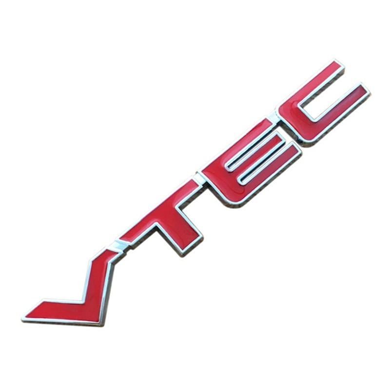 Эмблема VTEC на заднюю часть Хром/Красный Honda (1163443797)