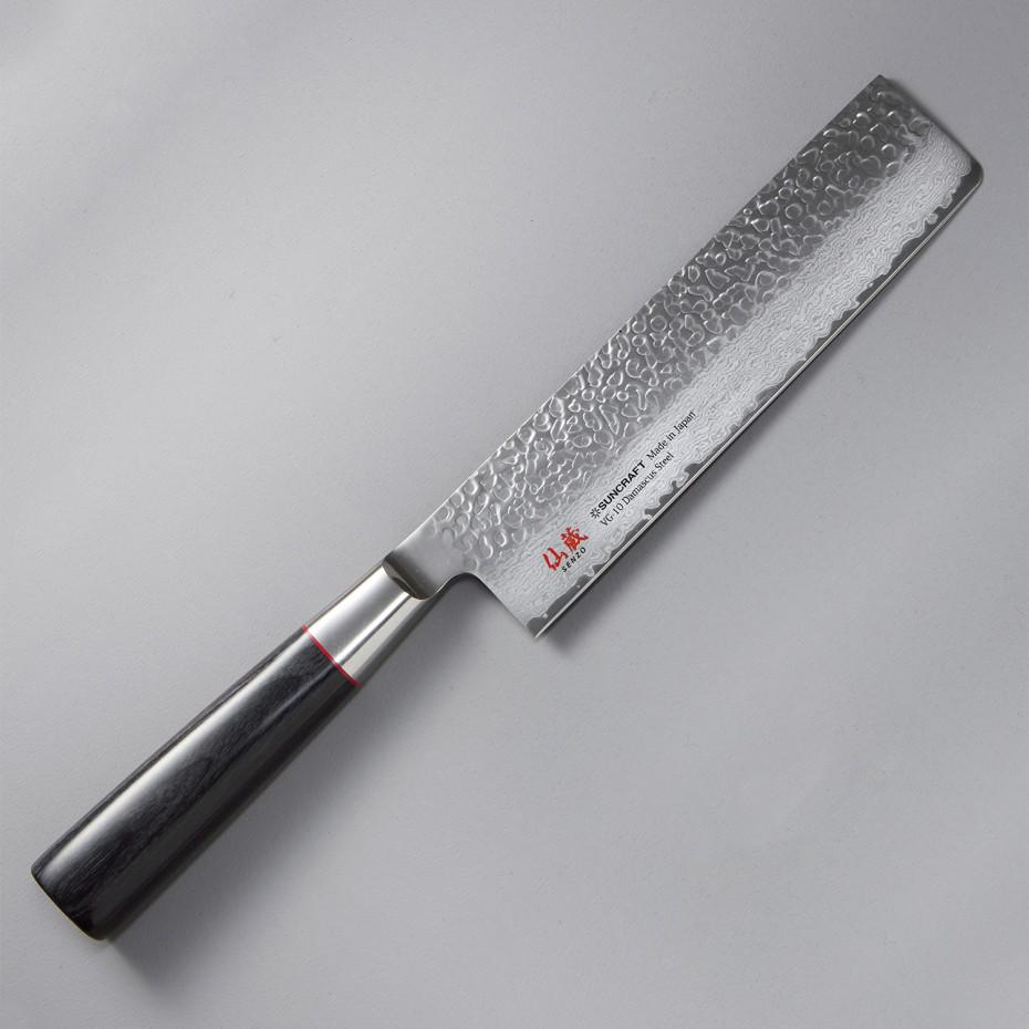 Кухонный нож Suncraft Senzo Classic Накири 170 мм (SZ-15) - фото 5