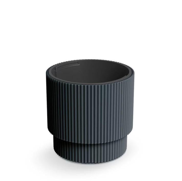 Горшок для цветов Prosperplast Milly 30 см Антрацитовый (DBMIN300-S433)