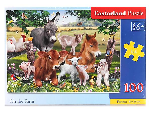 Пазл Добро на ферме 100 элементов (B-111138-CS)