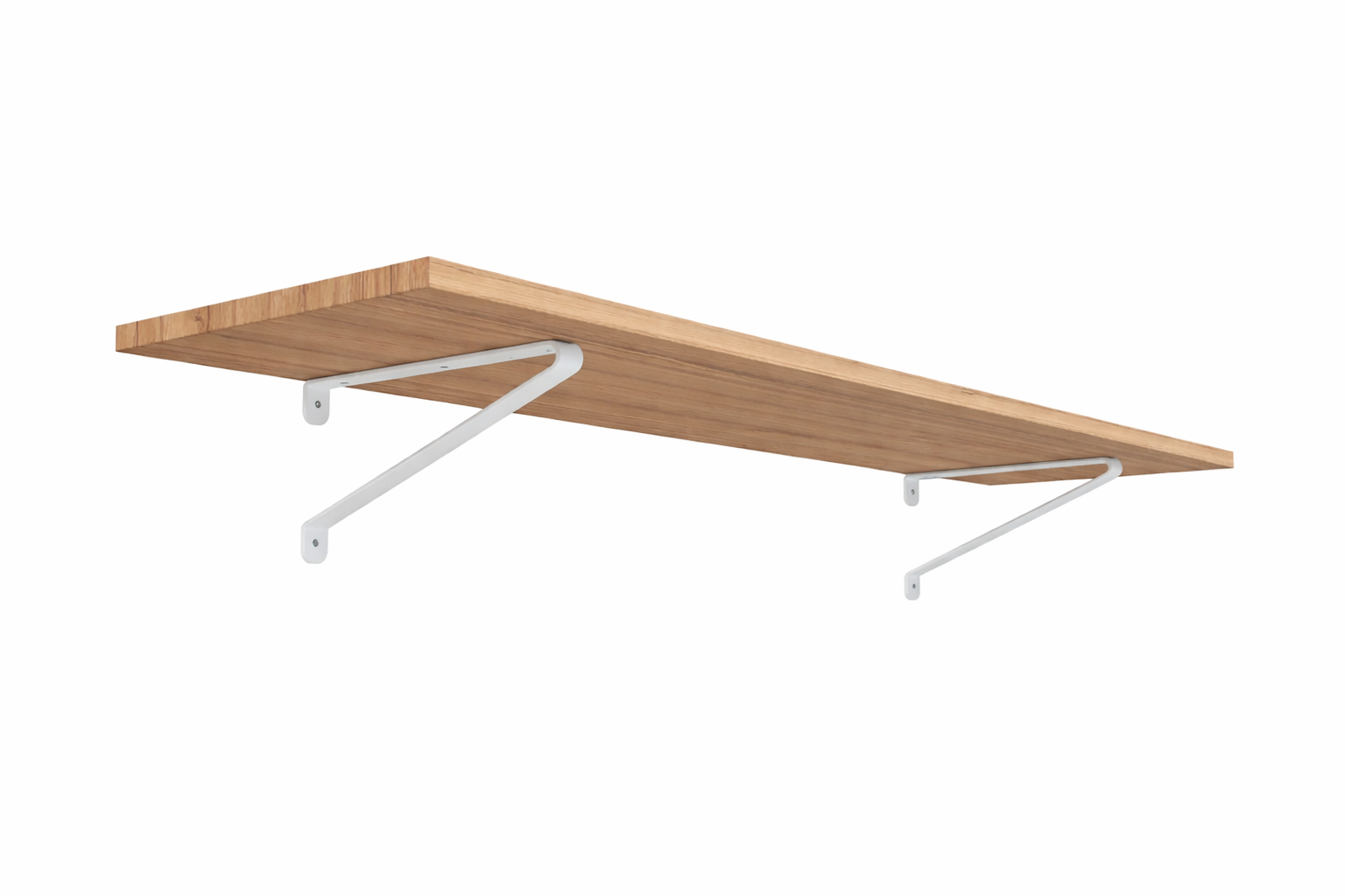 Полка ПМКВ-03 400х1000 мм с кронштейнами Белый Монтеверде (2904306512/К2297)