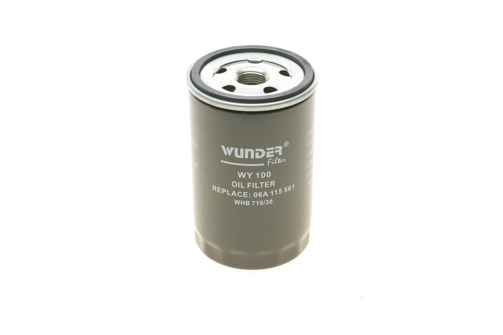 Фильтр масляный Wunder Filter VW Caddy I с 82-92 г.в. 1,5/1,6/1,8 WY 100