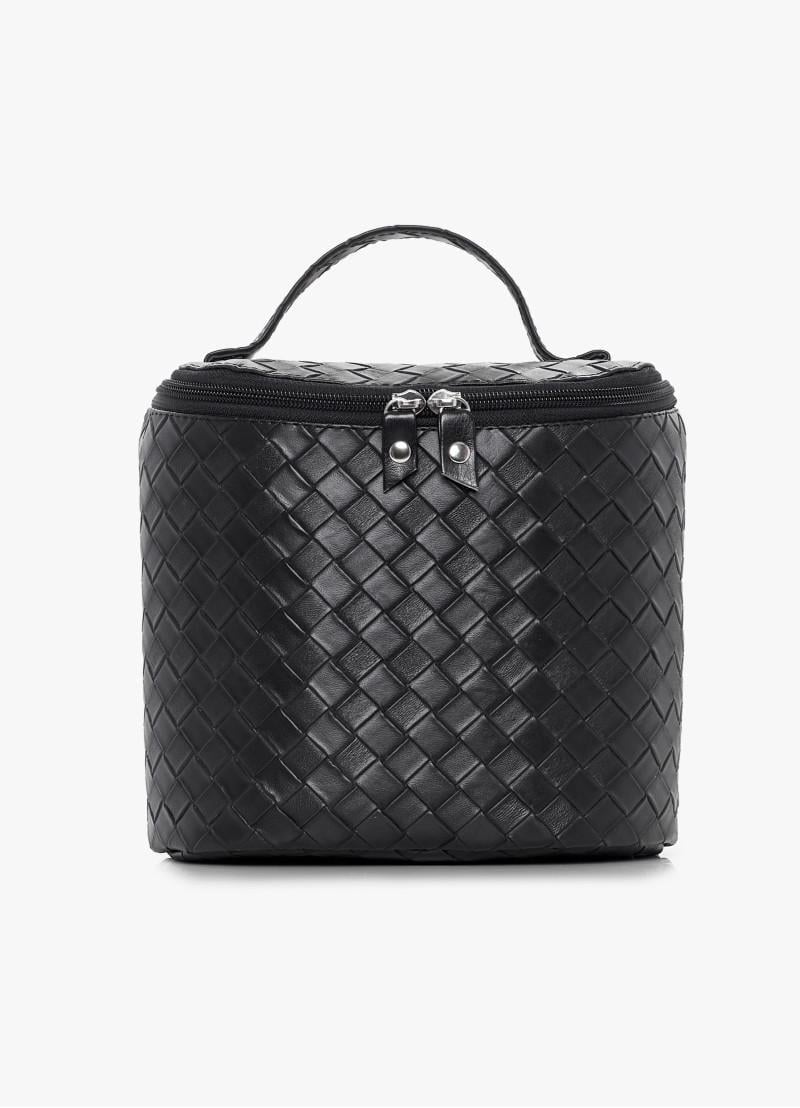 Женская косметичка Sambag Candy Box структурная 20x19x14 см Черный (30411067) Женская косметичка Sambag Candy Box структурная 20x19x14 см Черный (30411067)