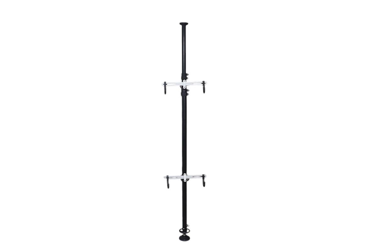 Подставка SKS под 2 велосипеда телескопическая алюминиевая 1,7-4 м Черный