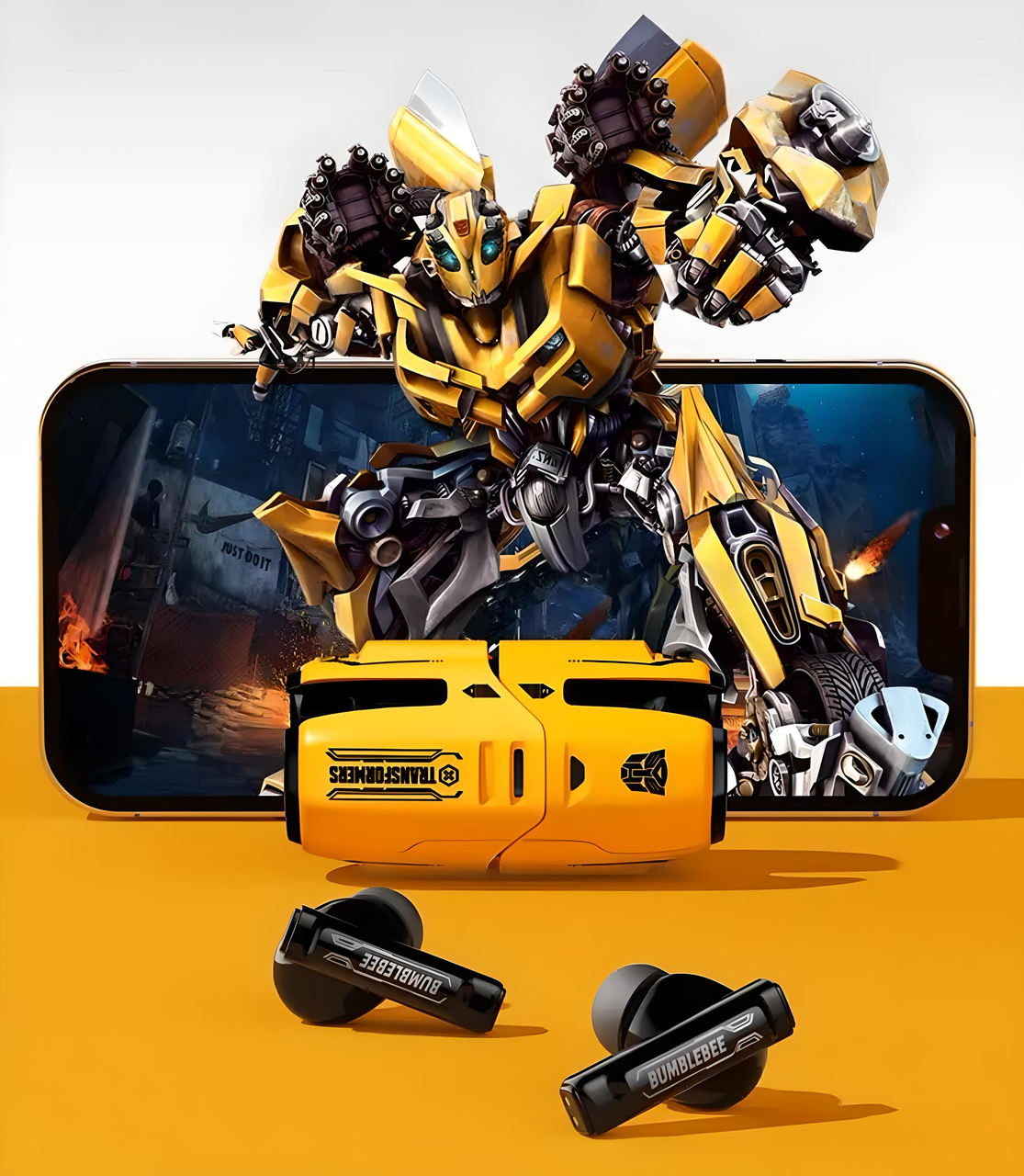 Навушники вакуумні Hasbro Transformers TF-T01 BumbleBee з ігровим режимом Yellow (2307835907) - фото 3
