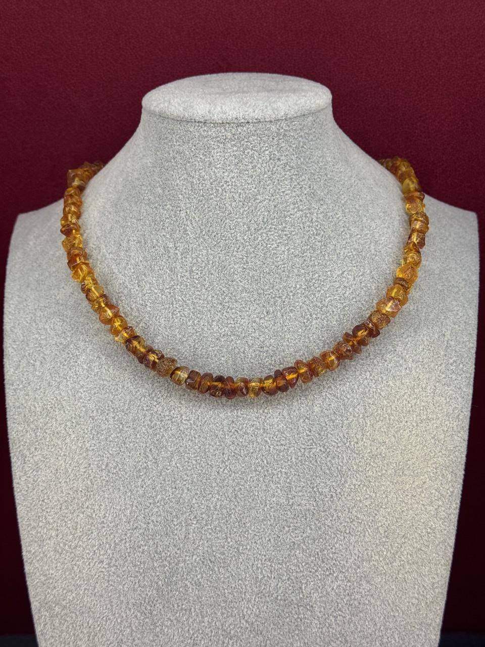 Бусы из янтаря лечебные 45 см (н-711)