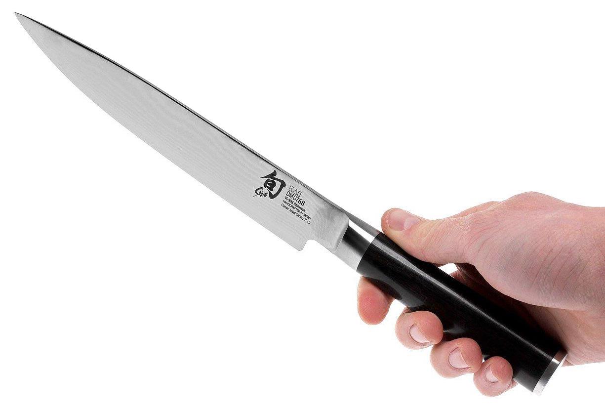 Нож кухонный KAI Shun Classic для нарезки 180 мм (DM-0768) - фото 5