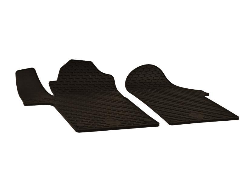 Килимки гумові MS VITO 14- 2 шт. із замками (KHD 219782)