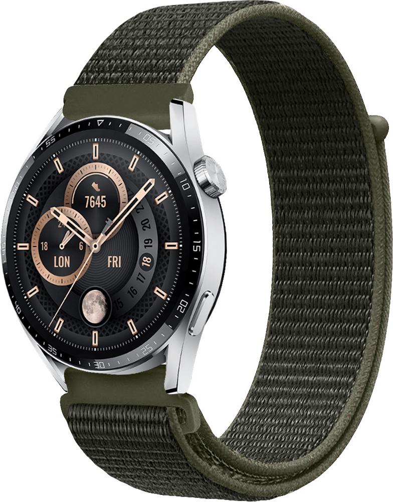 Ремешок нейлоновый Sport Loop для Huawei Watch GT3 46 мм Khaki (17919-17)