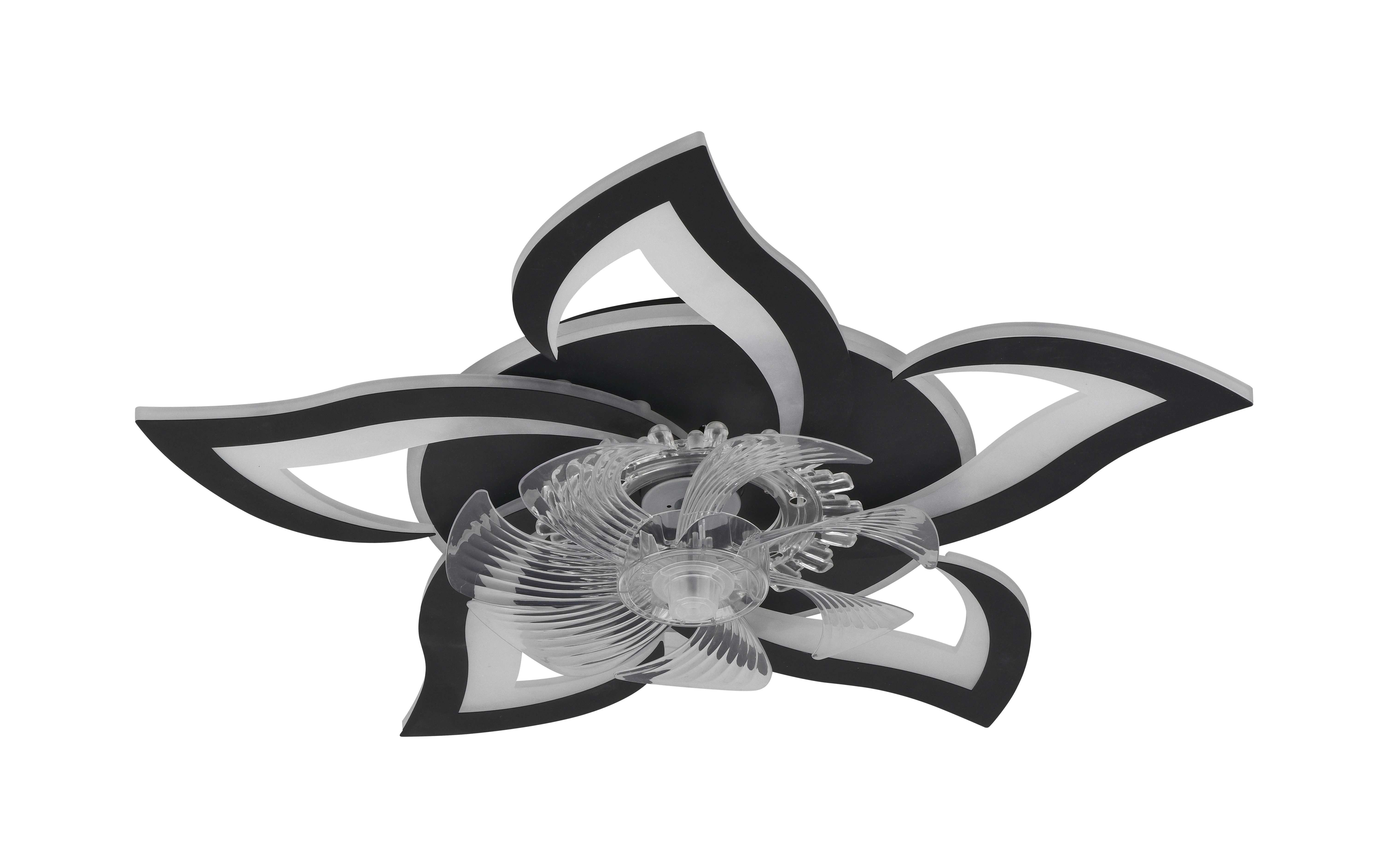 Світильник-вентилятор стельовий YZD5005-Fan Чорний - фото 5 Світильник-вентилятор стельовий YZD5005-Fan Чорний - фото 5