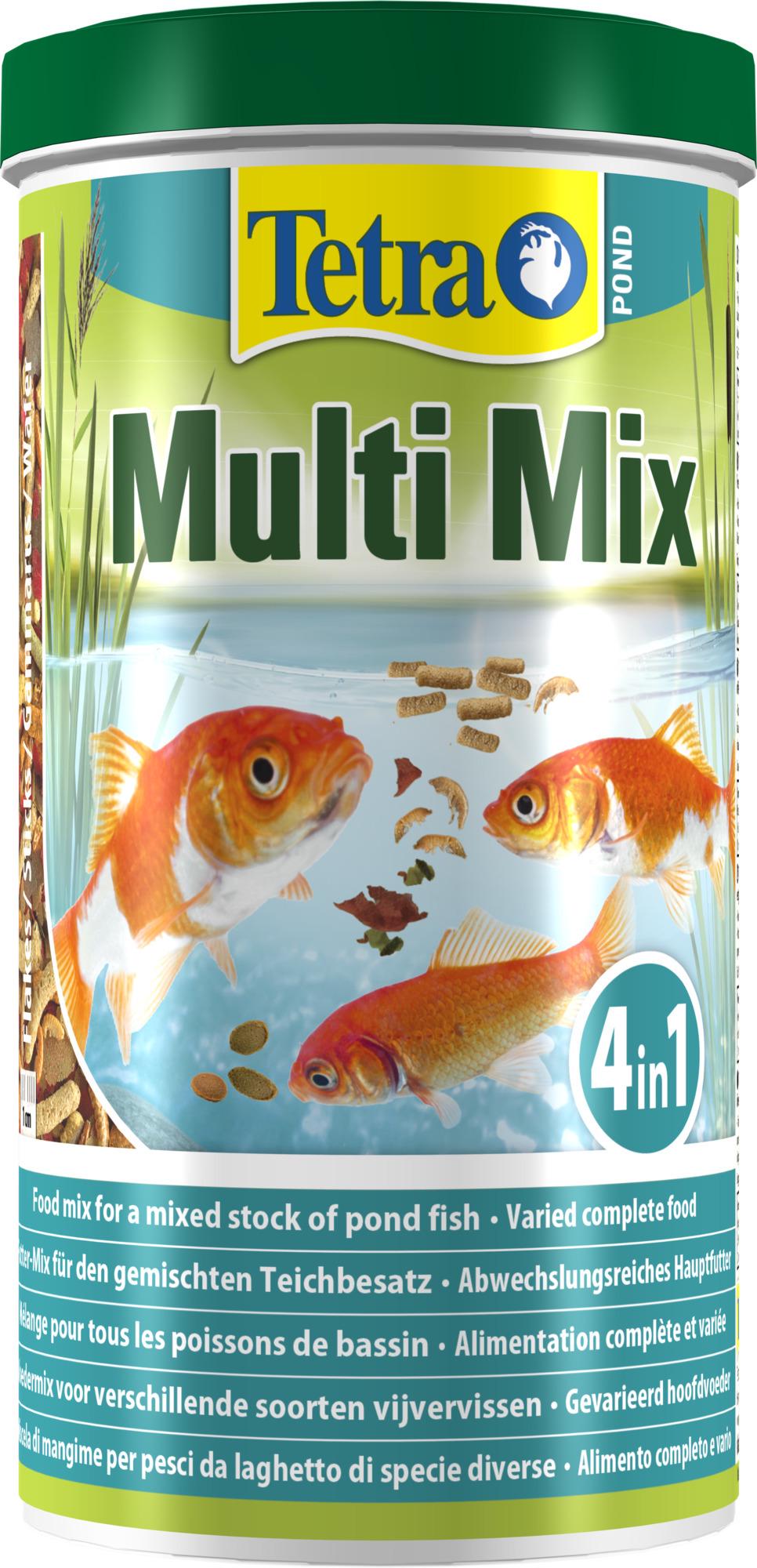 Корм для прудовыx рыб Tetra Pond Multi Mix пищевая смесь 1 л (4004218748514) Корм для прудовыx рыб Tetra Pond Multi Mix пищевая смесь 1 л (4004218748514)