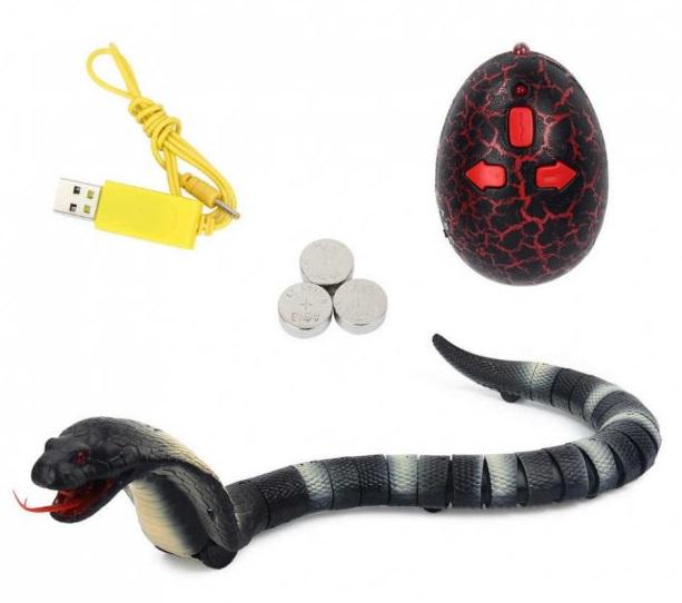 Игрушечная змея Кобра на радиоуправлении (8808) - фото 3 Игрушечная змея Кобра на радиоуправлении (8808) - фото 3