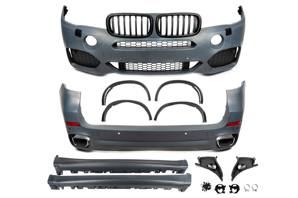 Комплект обвесов GBT для BMW X5 F-15 2013-2018 гг. разные материалы Под покраску Комплект обвесов GBT для BMW X5 F-15 2013-2018 гг. разные материалы Под покраску