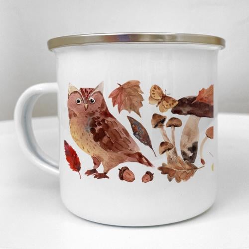 Кружка металлическая Camper Осеннее настроение 250 мл (KRM_23S141)