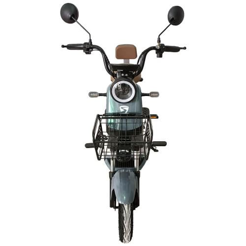 Велосипед с электродвигателем Spark Glide 14" 60V/500W/20 Ah Зеленый шалфей (000227064) - фото 4