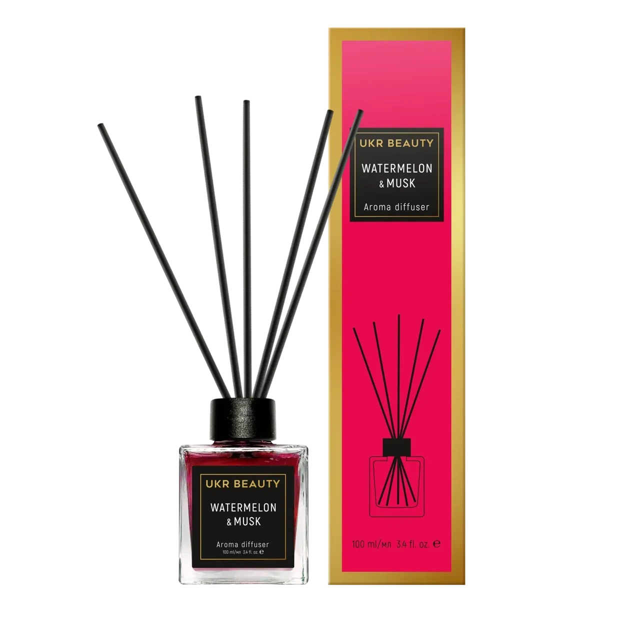 Аромадиффузор UKR BEAUTY Watermelon & Musk 100 мл (2892313510)