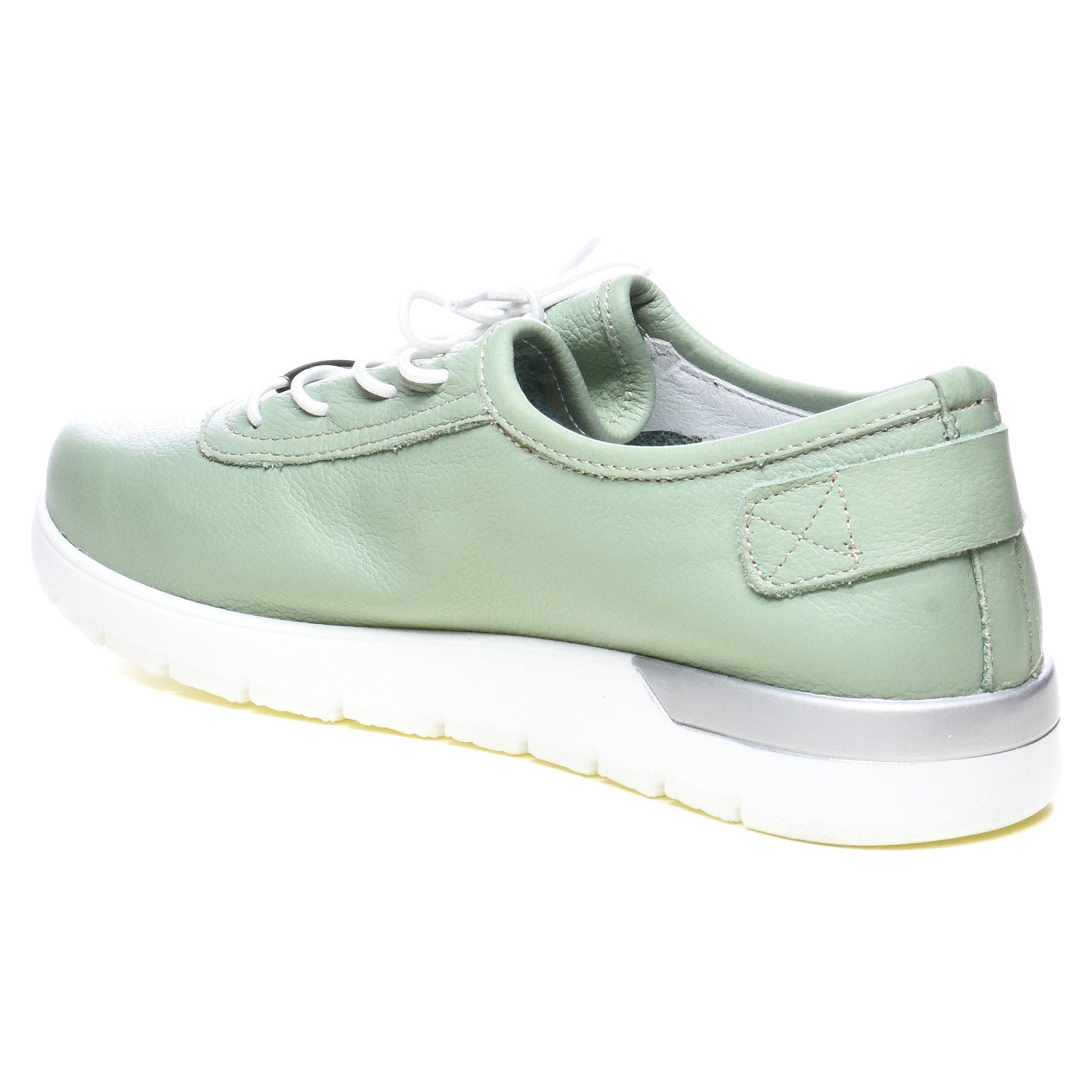 Кеды женские Metra р. 37 Зеленый (035185-37) - фото 11 Кеды женские Metra р. 37 Зеленый (035185-37) - фото 11