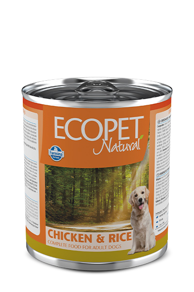 Корм влажный для собак Farmina Ecopet Natural Dog Chicken&Rice с курицей 300 г (50311)