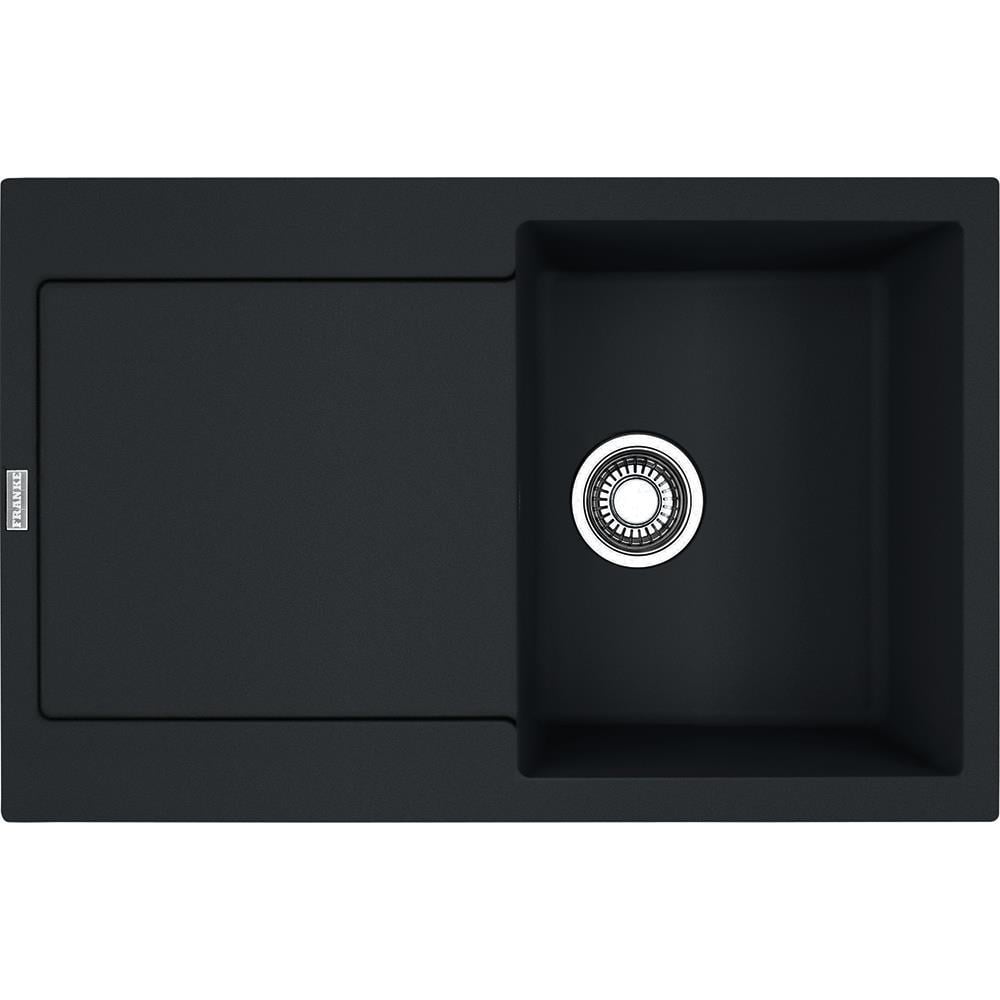 Мойка кухонная Franke 114.0631.439 гранитная прямоугольная 780x500 мм Черный (205622)