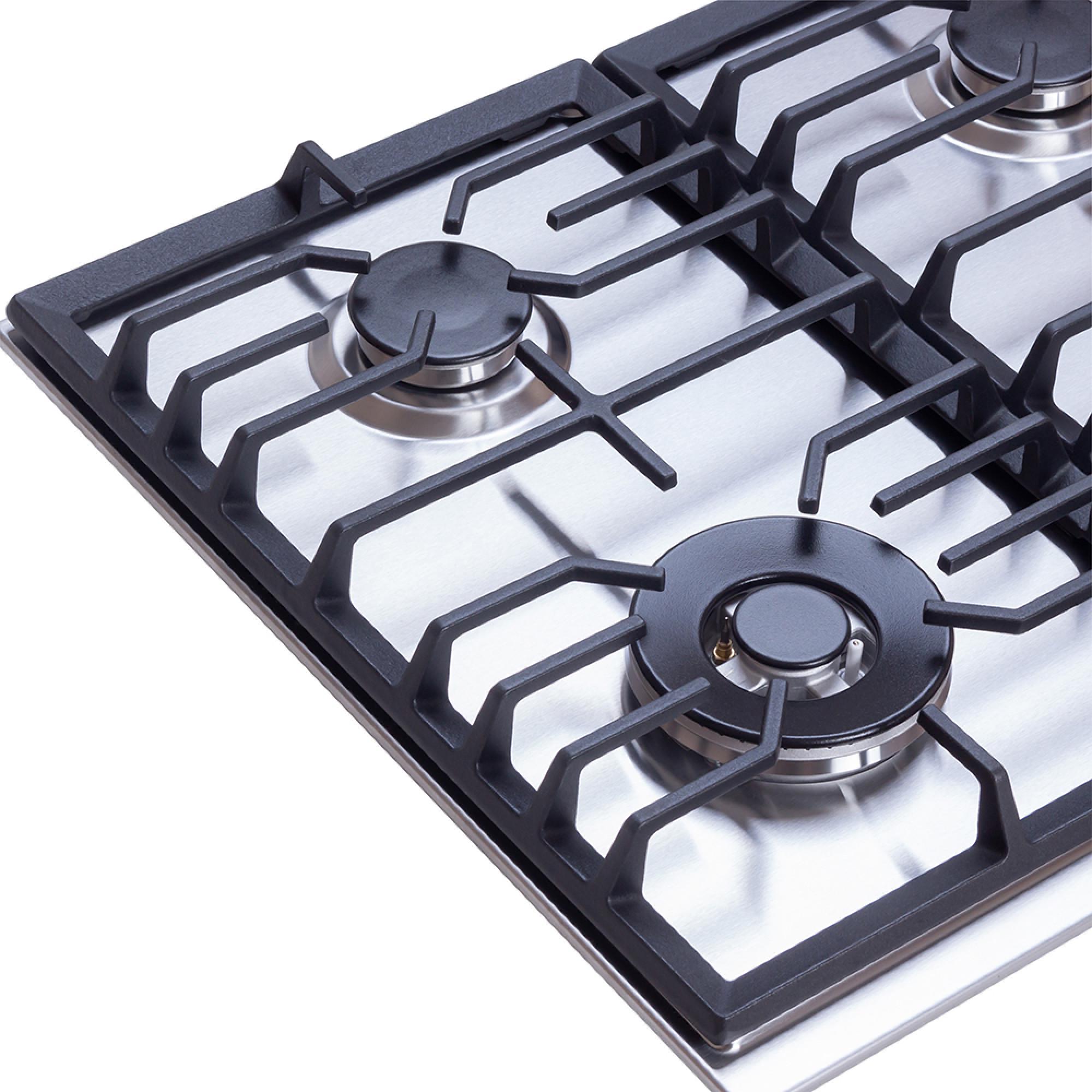 Варочная поверхность газовая WEILOR GM W 624 SS - фото 4 Варочная поверхность газовая WEILOR GM W 624 SS - фото 4