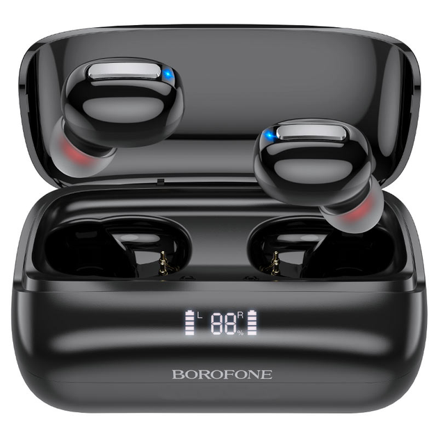 Наушники беспроводные BOROFONE BE55 Perfect wireless BT headset Black (BE55B)