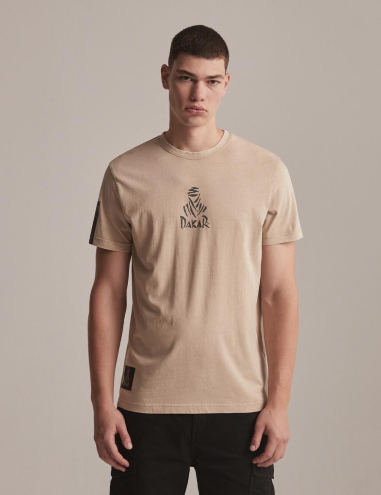 Футболка чоловіча Diverse DKR WASH 02 2ХL Бежевий (5902598934390)