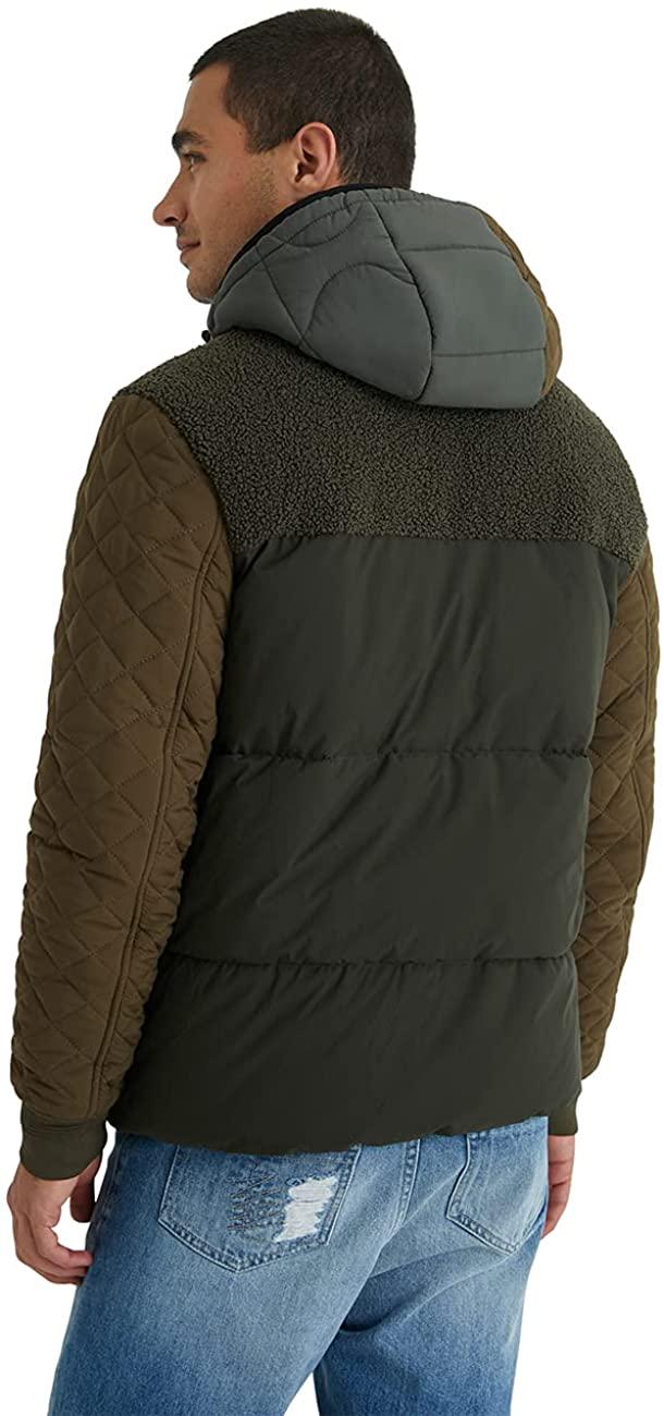 Куртка мужская Desigual 21wmew15 L Хаки - фото 2